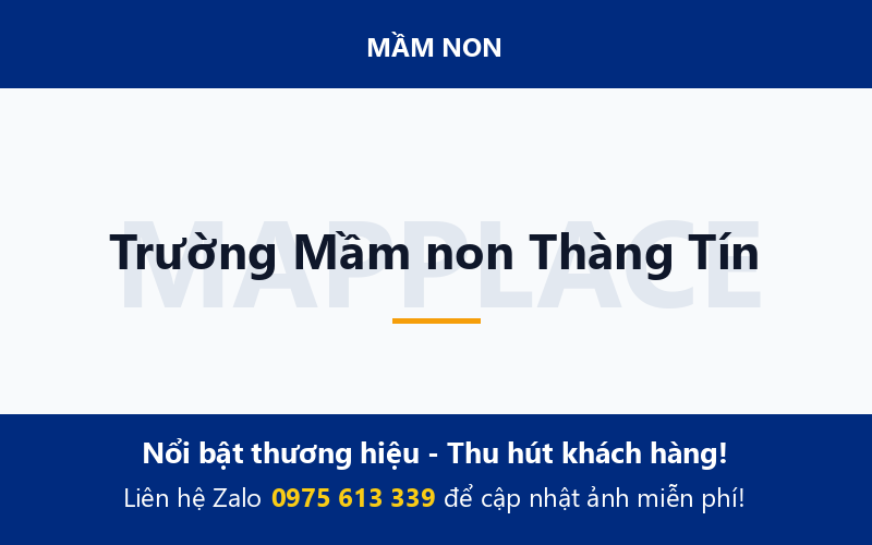 Trường Mầm non Thàng Tín