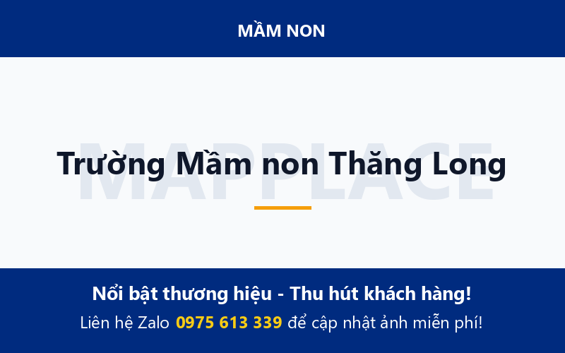 Trường Mầm non Thăng Long
