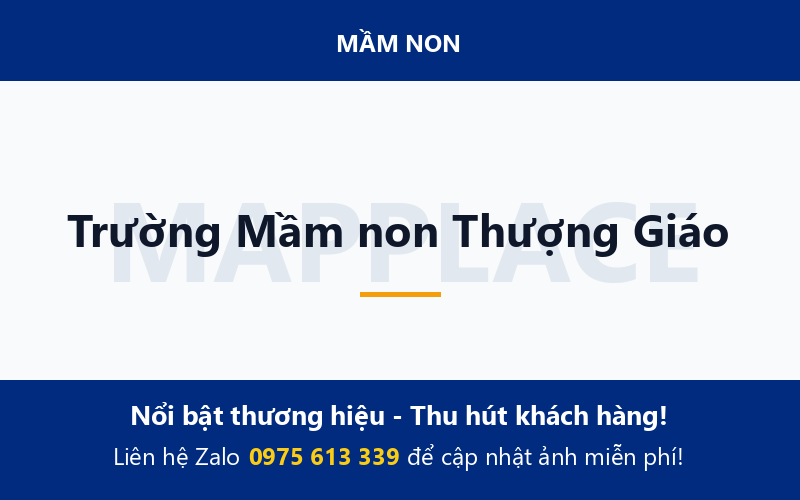 Trường Mầm non Thượng Giáo