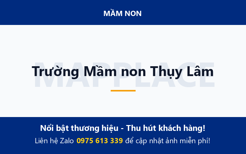 Trường Mầm non Thụy Lâm