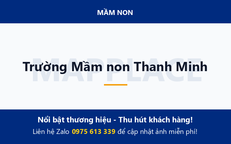 Trường Mầm non Thanh Minh
