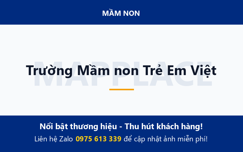 Trường Mầm non Trẻ Em Việt
