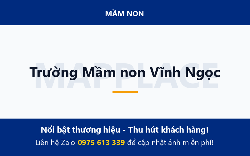 Trường Mầm non Vĩnh Ngọc