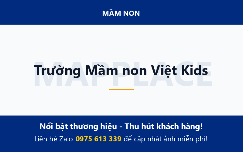 Trường Mầm non Việt Kids
