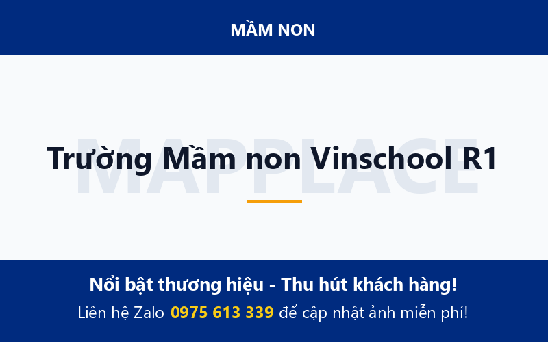 Trường Mầm non Vinschool R1
