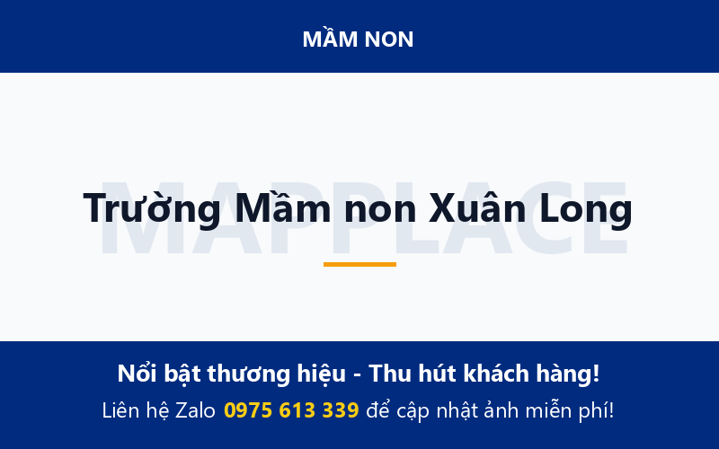 Trường Mầm non Xuân Long