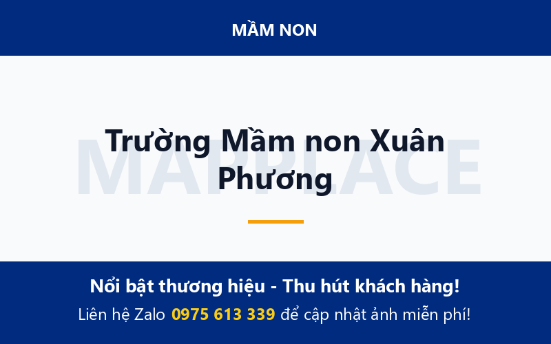 Trường Mầm non Xuân Phương