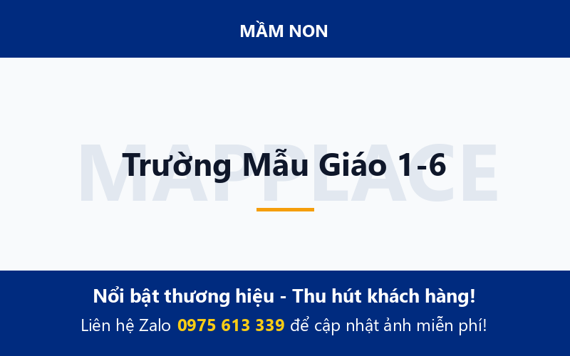 Trường Mẫu Giáo 1-6