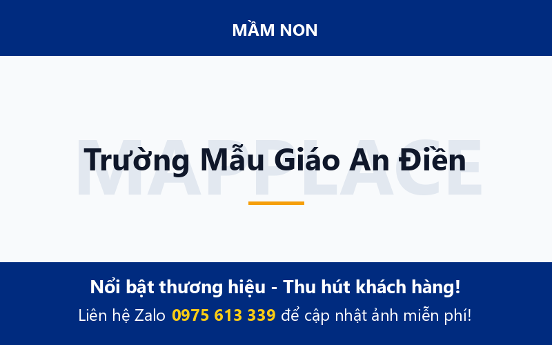 Trường Mẫu Giáo An Điền