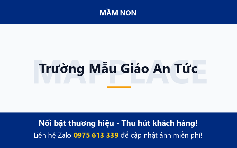 Trường Mẫu Giáo An Tức