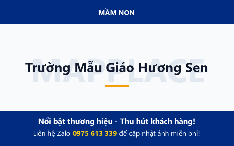 Trường Mẫu Giáo Hương Sen