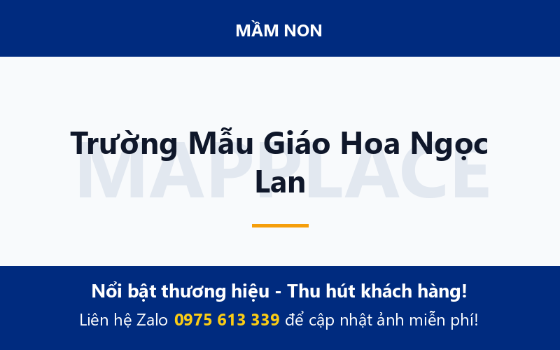 Trường Mẫu Giáo Hoa Ngọc Lan