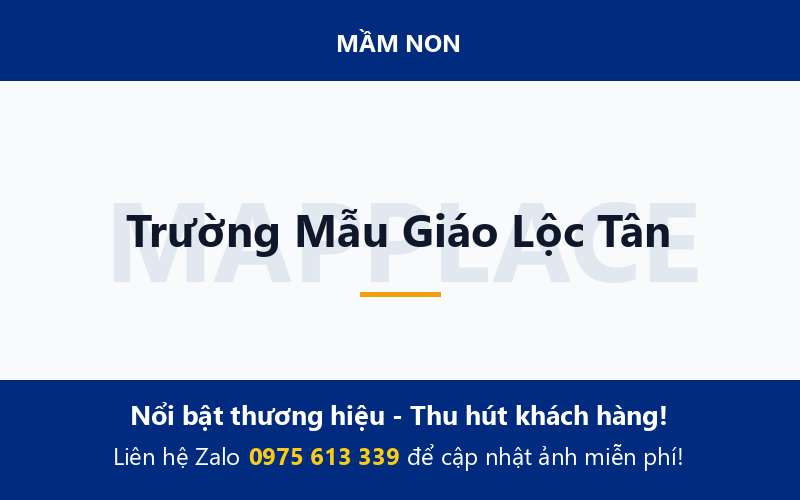 Trường Mẫu Giáo Lộc Tân