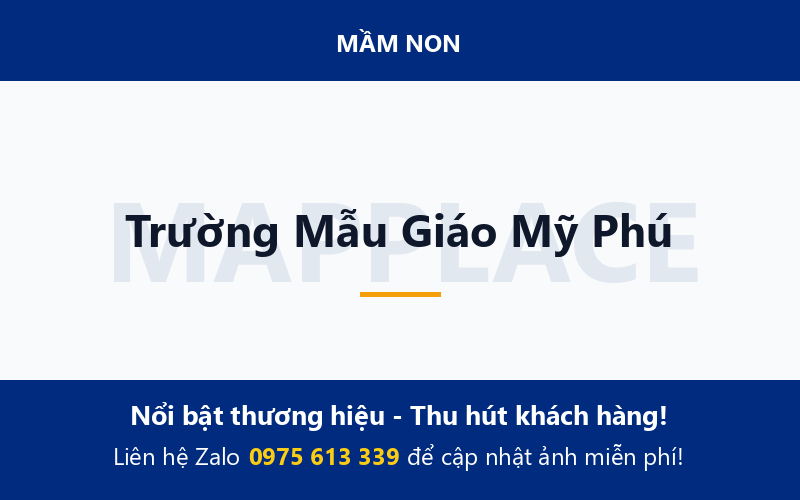Trường Mẫu Giáo Mỹ Phú