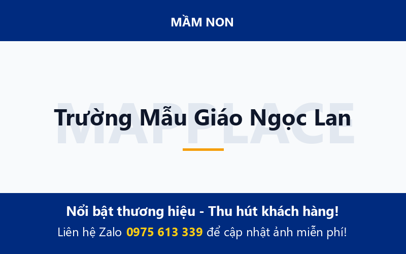 Trường Mẫu Giáo Ngọc Lan