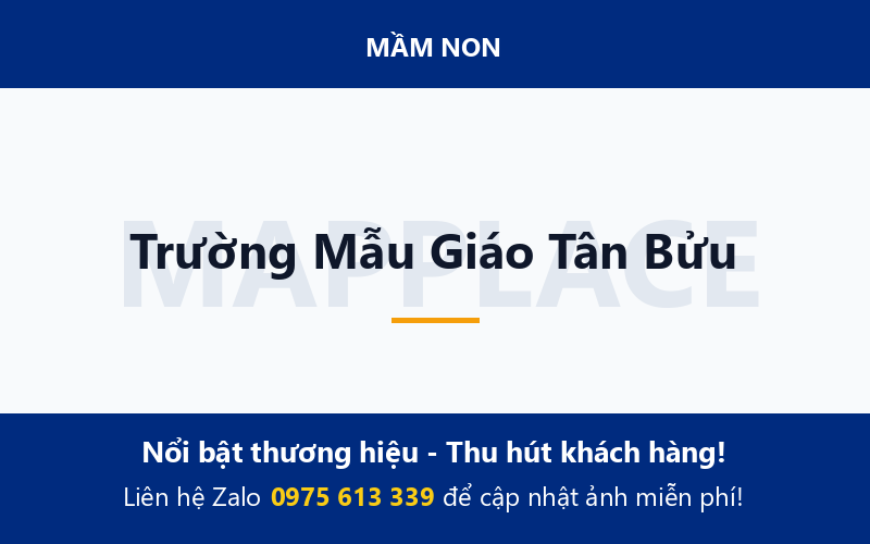 Trường Mẫu Giáo Tân Bửu
