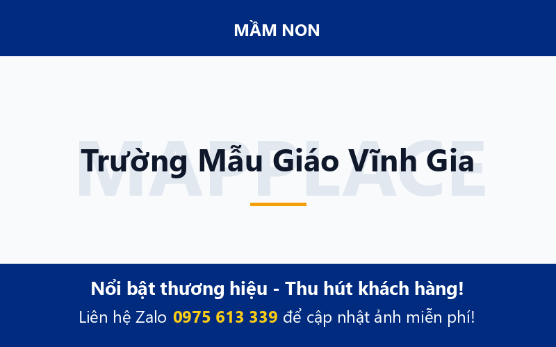 Trường Mẫu Giáo Vĩnh Gia