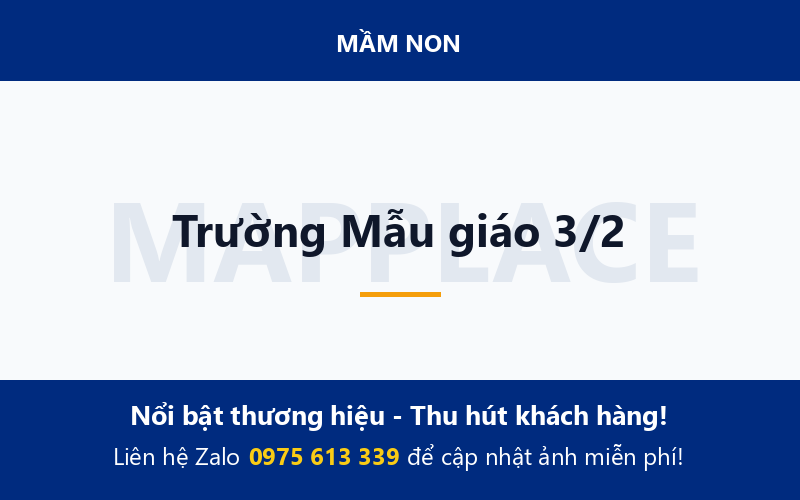 Trường Mẫu giáo 3/2