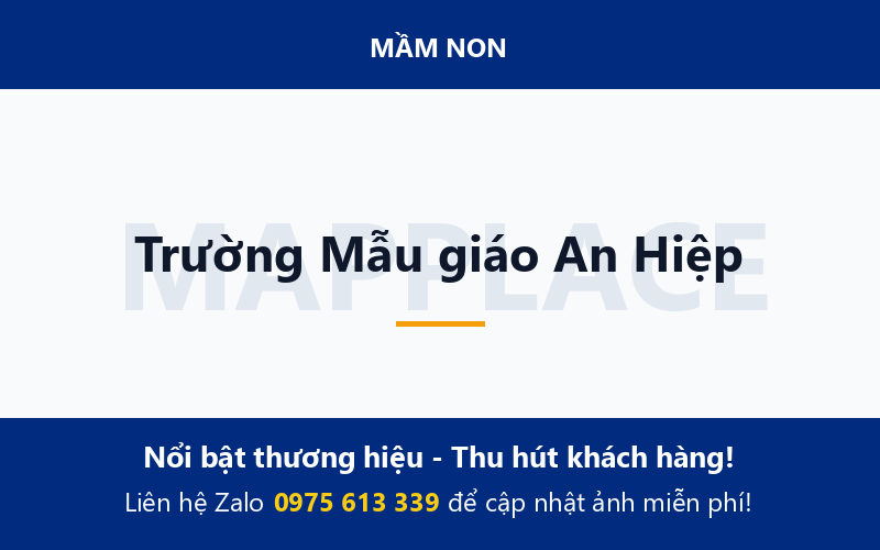 Trường Mẫu giáo An Hiệp