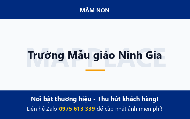 Trường Mẫu giáo Ninh Gia