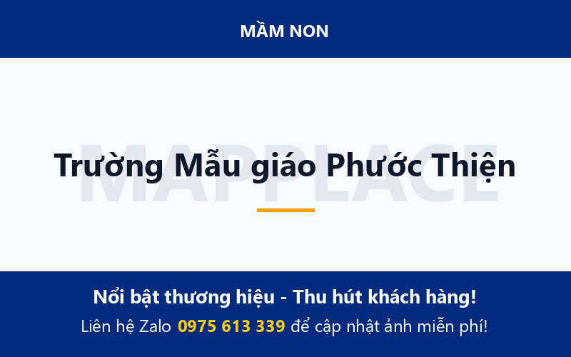 Trường Mẫu giáo Phước Thiện