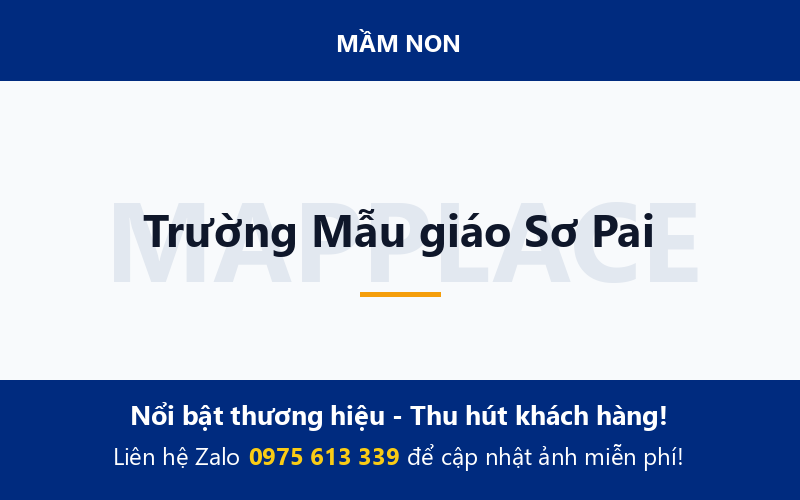 Trường Mẫu giáo Sơ Pai