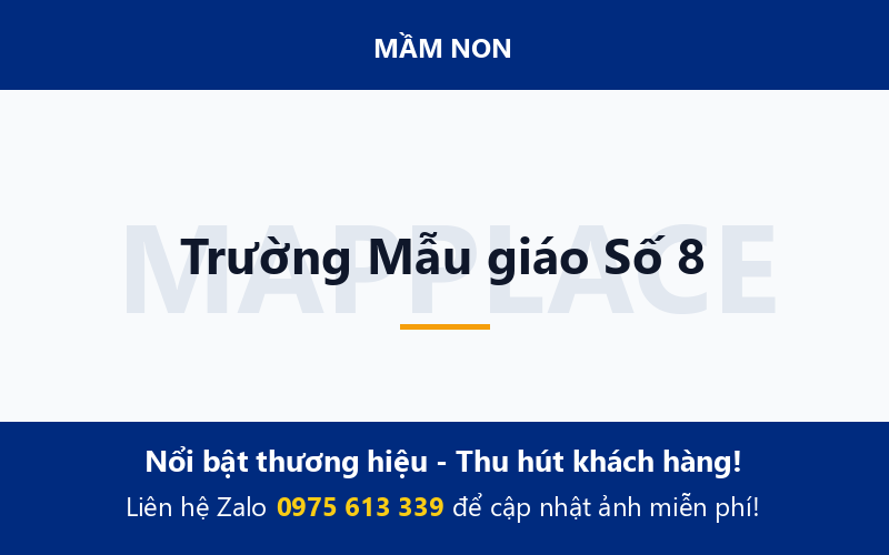 Trường Mẫu giáo Số 8