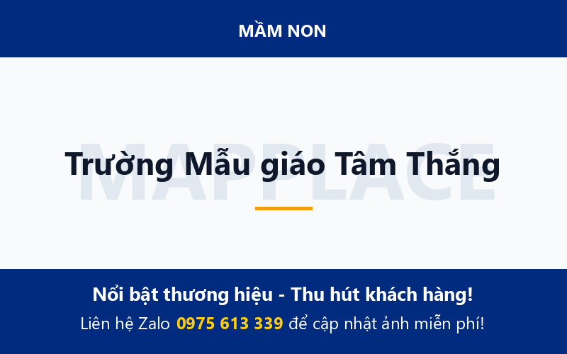 Trường Mẫu giáo Tâm Thắng