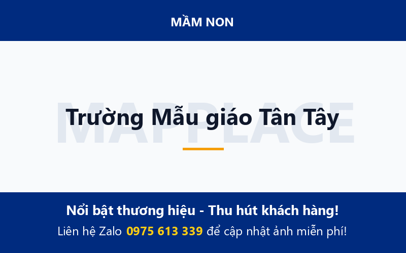 Trường Mẫu giáo Tân Tây