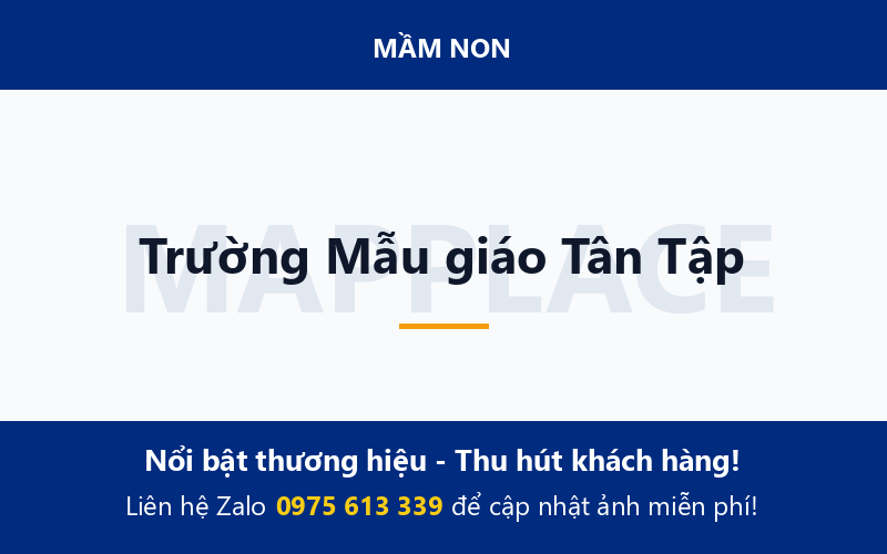 Trường Mẫu giáo Tân Tập