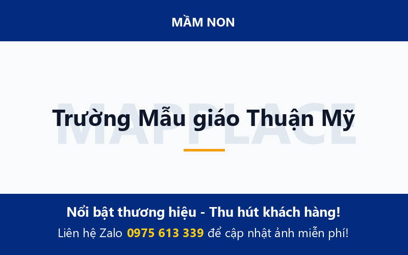 Trường Mẫu giáo Thuận Mỹ