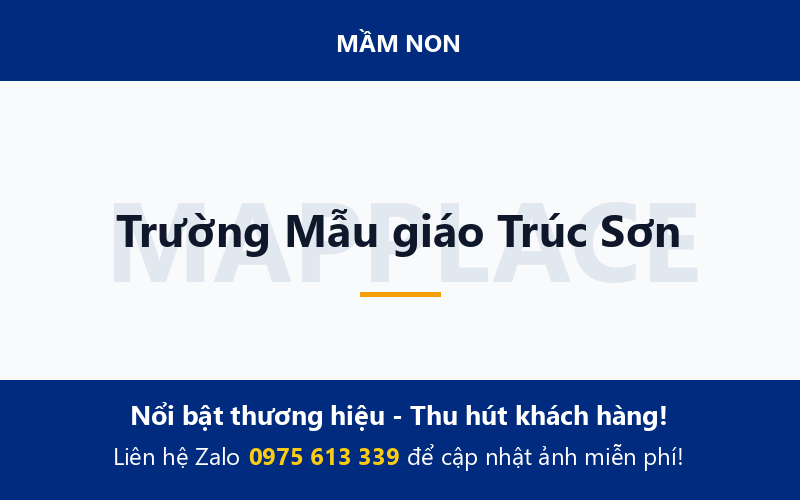 Trường Mẫu giáo Trúc Sơn