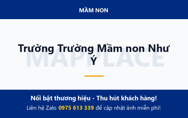 Trường Trường Mầm non Như Ý