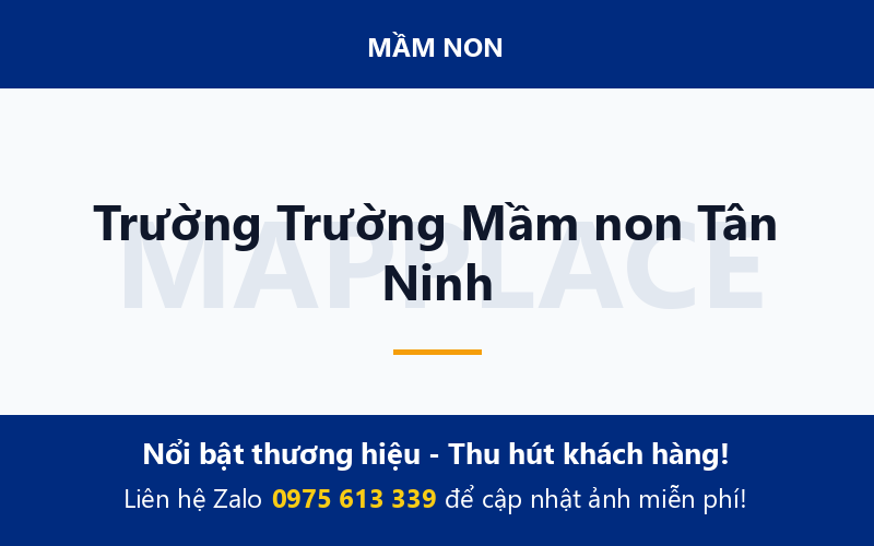Trường Trường Mầm non Tân Ninh