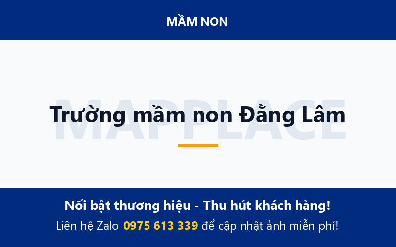 Trường mầm non Đằng Lâm