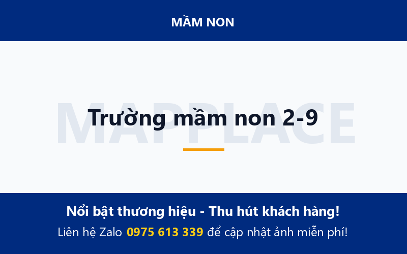 Trường mầm non 2-9