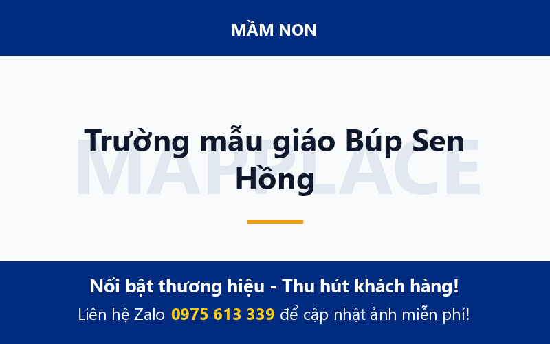 Trường mẫu giáo Búp Sen Hồng