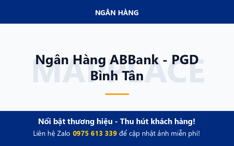 Ngân Hàng ABBank - PGD Bình Tân