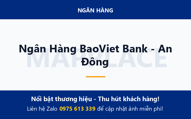 Ngân Hàng BaoViet Bank - An Đông