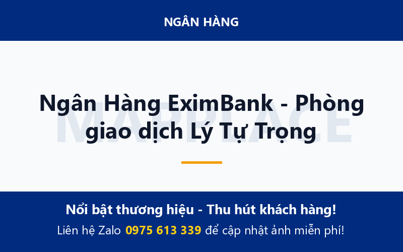 Ngân Hàng EximBank - Phòng giao dịch Lý Tự Trọng