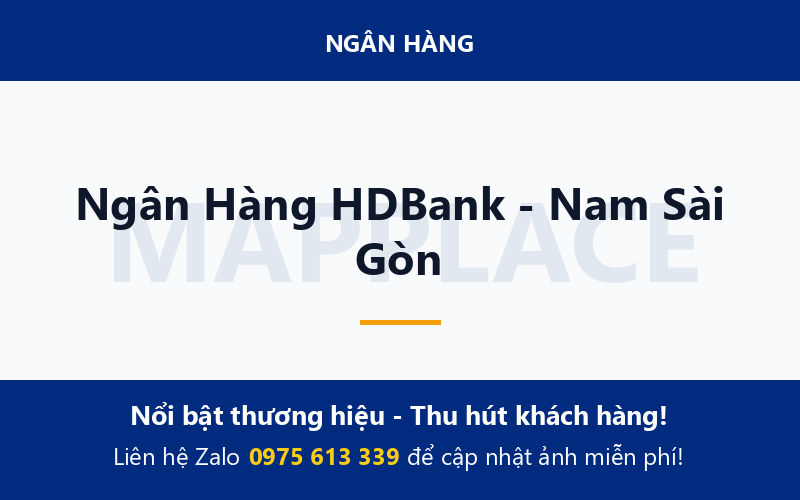 Ngân Hàng HDBank - Nam Sài Gòn