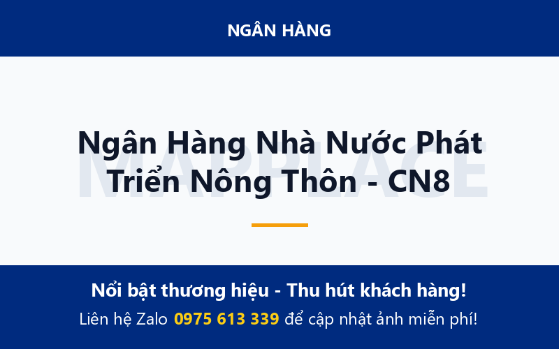 Ngân Hàng Nhà Nước Phát Triển Nông Thôn - CN8