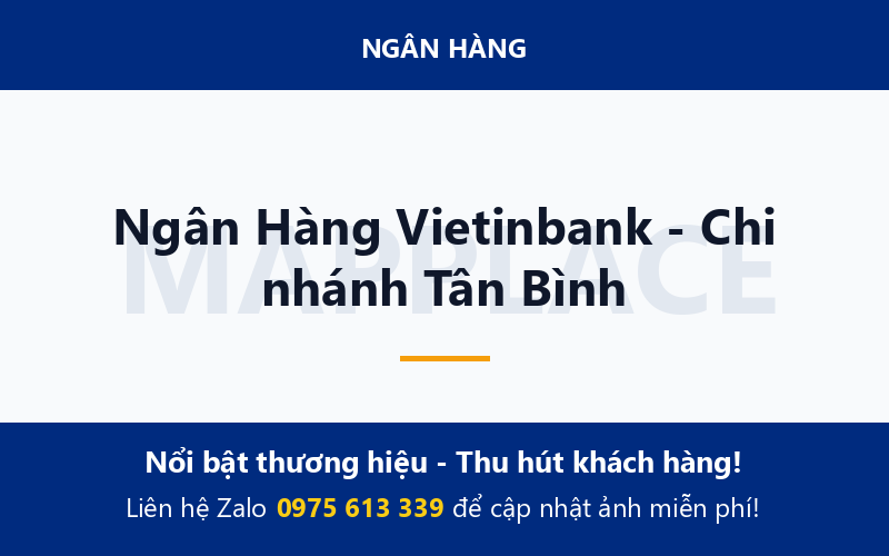 Ngân Hàng Vietinbank - Chi nhánh Tân Bình