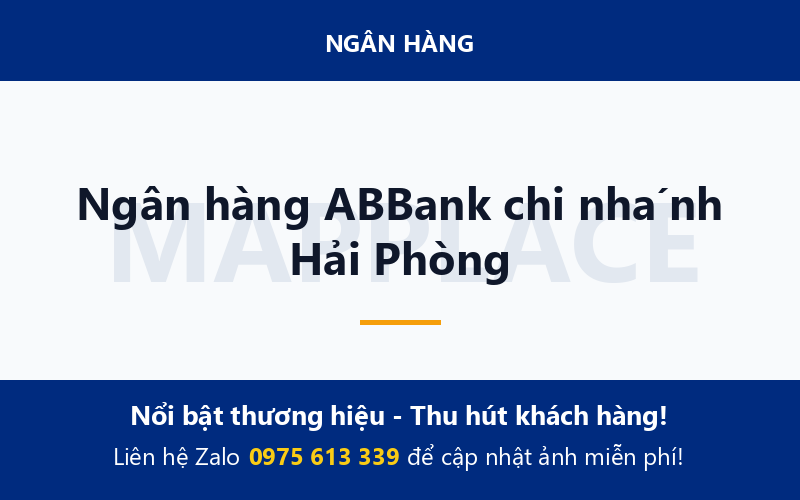 Ngân hàng ABBank chi nhánh Hải Phòng