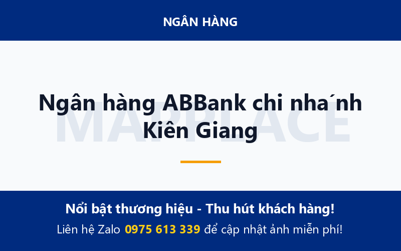 Ngân hàng ABBank chi nhánh Kiên Giang