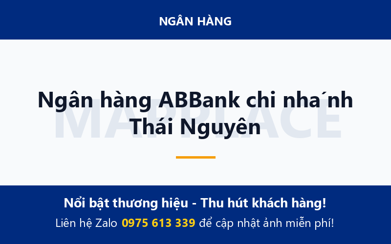 Ngân hàng ABBank chi nhánh Thái Nguyên