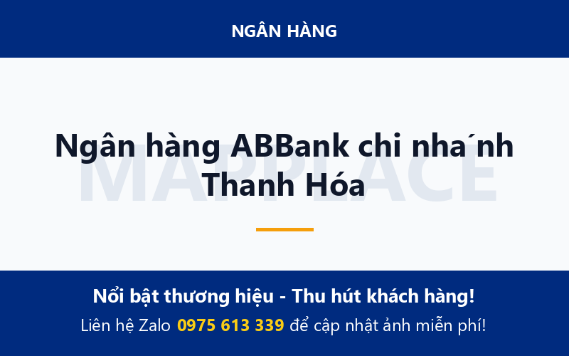 Ngân hàng ABBank chi nhánh Thanh Hóa