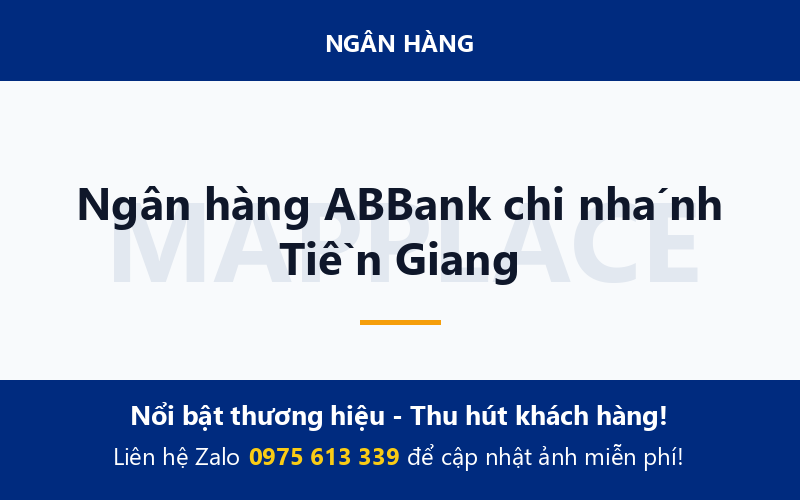 Ngân hàng ABBank chi nhánh Tiền Giang