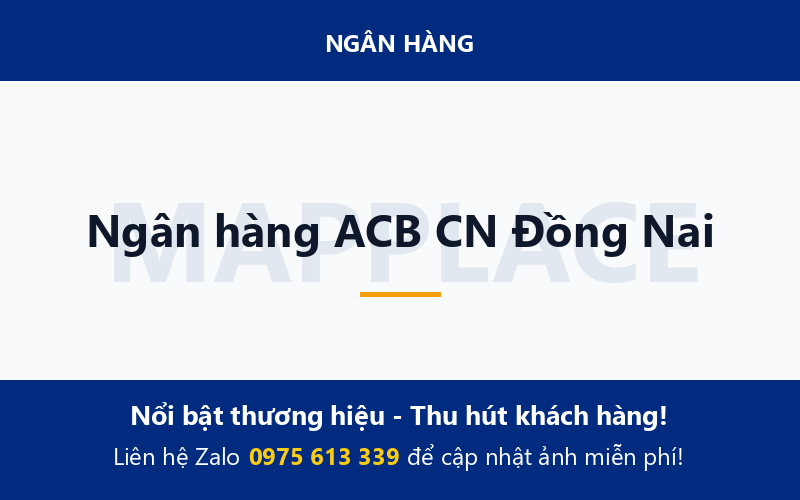 Ngân hàng ACB CN Đồng Nai