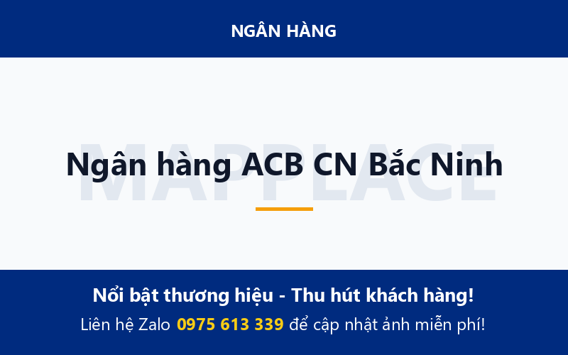 Ngân hàng ACB CN Bắc Ninh